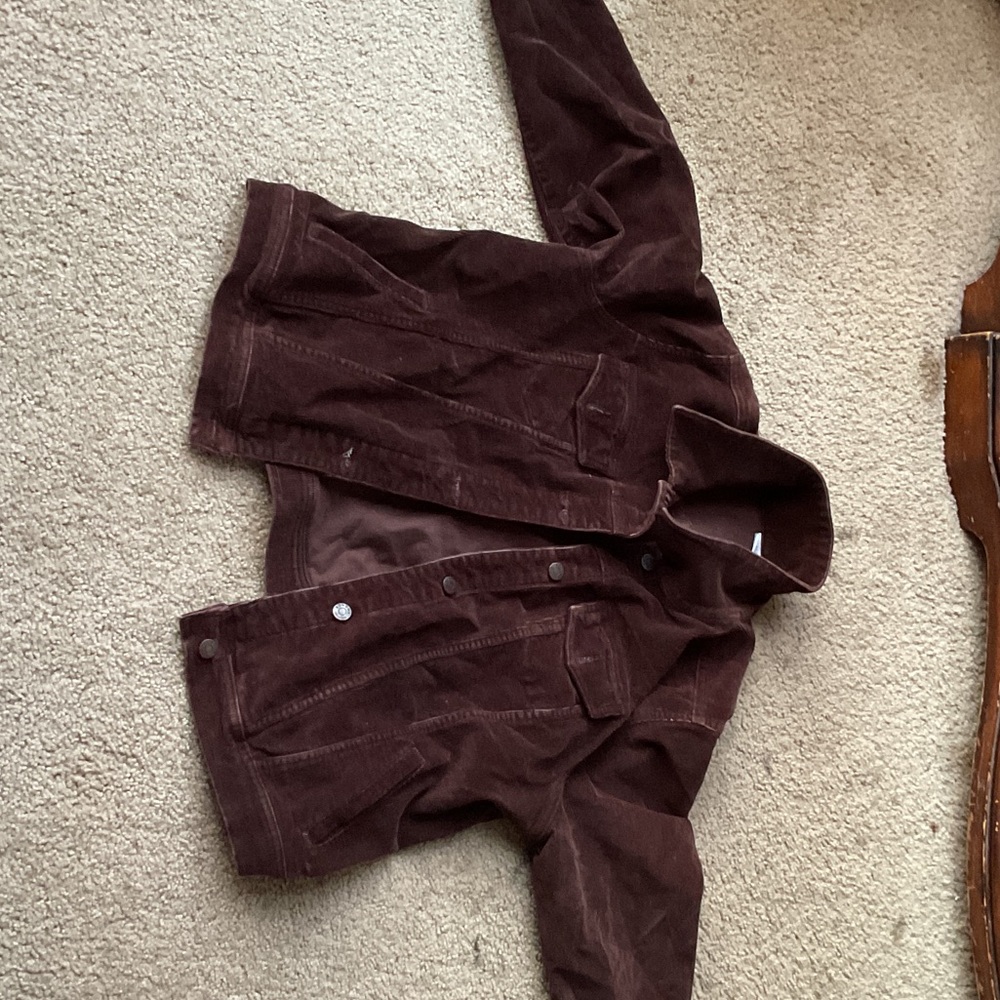 Sonoma Dark Brown Vintage Corduroy Jacket